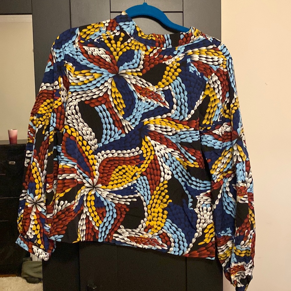 Long sleeve blouse